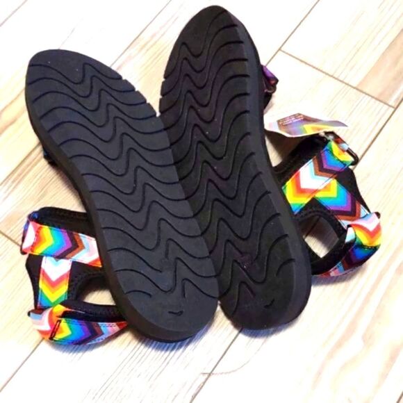 (40-2975) 🔥3/$20🔥  Pride Outdoor Unisex Sandals Size 11 M - 13 W - Picture 4 of 9